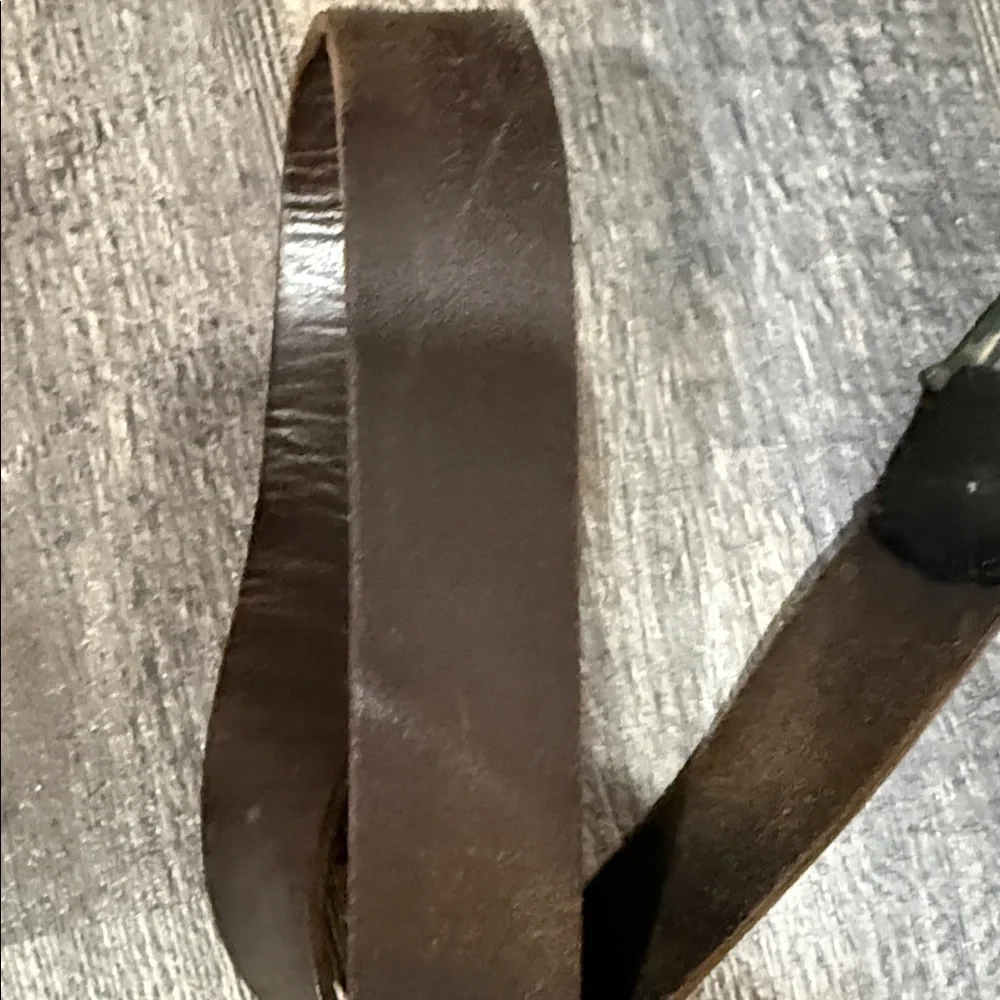 Timberland Dark Brown genuine Leather Belt